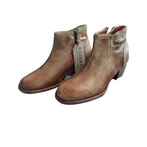 Bed-Stu Oak Tree Farms Women's Cottagcore Prairie Leather‎ Rustic Boots size 9.5
